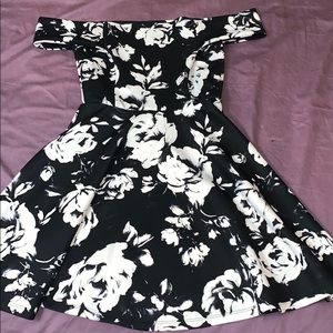Like new off the shoulder skater dress